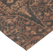 Chemin De Table Court Motif Oriental Indonésien Ikat Star (Coin)