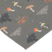 Chemin De Table Court Motif papillon de la teigne (Coin)