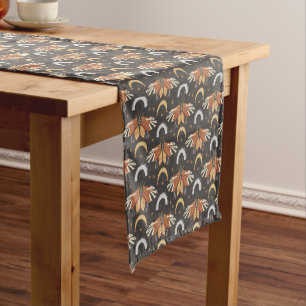 Chemin De Table Court Motif papillon de la teigne
