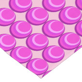 Chemin De Table Court Motif rétro rose dans un style branché (Coin)