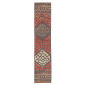 Chemin De Table Court Motif rouge oriental (Devant)