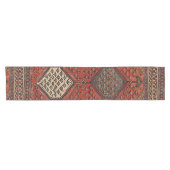 Chemin De Table Court Motif rouge oriental (Horizontal)