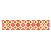 Chemin De Table Court Motif Rustic Fall Red Apple (Horizontal)
