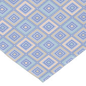 Chemin De Table Court Motif rustique de carrés de style patchwork (Coin)