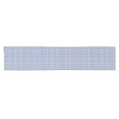 Chemin De Table Court Motif rustique de carrés de style patchwork (Horizontal)