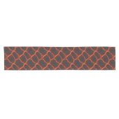 Chemin De Table Court Motif sans couture de flux de lave (Horizontal)