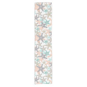 Chemin De Table Court Motif sans Seamless Starfish (Devant)