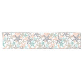 Chemin De Table Court Motif sans Seamless Starfish (Horizontal)