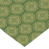 Chemin De Table Court Motif Shamrock Gold Celtic (Coin)