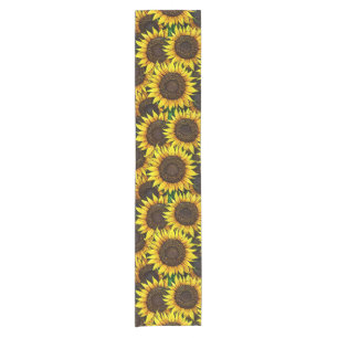 Chemin De Table Court Motif Sunny Large