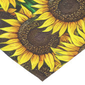 Chemin De Table Court Motif Sunny Large (Coin)
