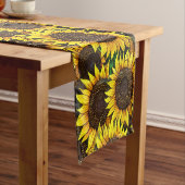 Chemin De Table Court Motif Sunny Large (In Situ)