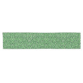 Chemin De Table Court Motif Tortue Shell (Horizontal)
