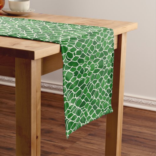 Chemin De Table Court Motif Tortue Shell (In Situ)