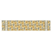 Chemin De Table Court Motif tournesol (Horizontal)