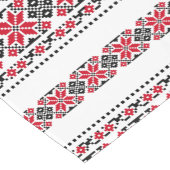 Chemin De Table Court Motif traditionnel roumain "Les Etoiles" (Coin)