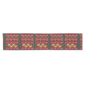 Chemin De Table Court Motif traditionnel tribal (Horizontal)
