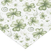 Chemin De Table Court Motif Trèfle Vert • St. Patrick’s Day (Coin)