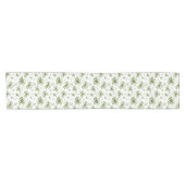 Chemin De Table Court Motif Trèfle Vert • St. Patrick’s Day (Horizontal)
