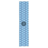 Chemin De Table Court Motif Triangles (Devant)