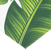 Chemin De Table Court Motif tropical (Coin)