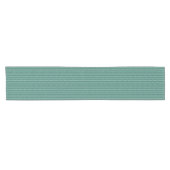 Chemin De Table Court Motif turquoise ornemental (Horizontal)