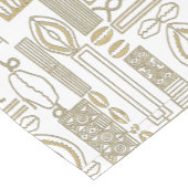 Chemin De Table Court Motif urbain moderne Afrocentré (Coin)