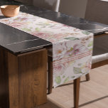 Chemin De Table Court motif vintage rose pastel<br><div class="desc">Roses vintages pastel rose sans couture motif.</div>