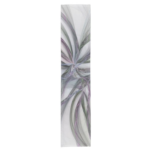Chemin De Table Court Motions Filigree Moderne Abstrait pivotant Fractal (Devant)