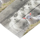 Chemin De Table Court Mouton d'agneau de bébé (Coin)