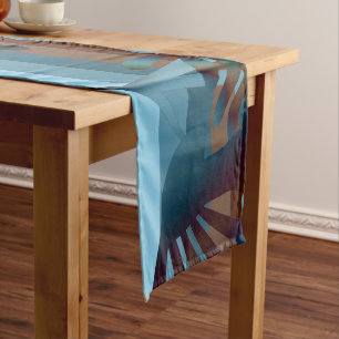 Chemin De Table Court Musique Kokopelli du Sud-Ouest Runner de table 14x