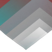 Chemin De Table Court N - Bourgogne gris turquoise (Coin)