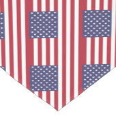 Chemin De Table Court Nappe à drapeau américain (Coin)