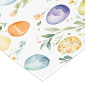 Chemin De Table Court Nappe des voeux de Pâques (Coin)