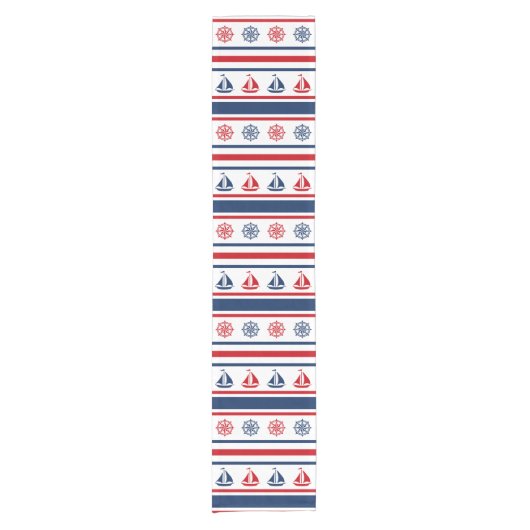 Chemin De Table Court Nautical design (Devant)