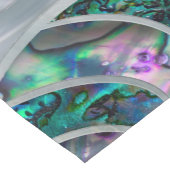 Chemin De Table Court Nautilus Shell Abalone et Pearl (Coin)