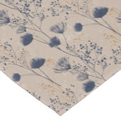 Chemin De Table Court Navy Botanical Wildflower Table Runner (Coin)
