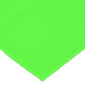 Chemin De Table Court Neon Green Table Runner – Customizable (Coin)