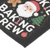 Chemin De Table Court Noël Cookie Baking Crew Famille Noël (Coin)
