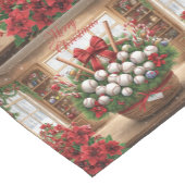 Chemin De Table Court Noël de baseball thème pour le joueur (Coin)