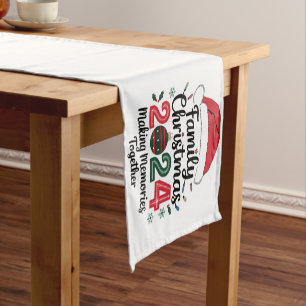 Chemin De Table Court Noël en famille 2024 Créer des souvenirs ensemble
