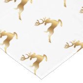 Chemin De Table Court Noël magique des rennes d'or (Coin)