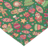 Chemin De Table Court Noël rétro (Coin)