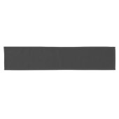 Chemin De Table Court Noir (Horizontal)