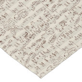 Chemin De Table Court Notes de musique (Coin)