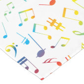 Chemin De Table Court Notes musicales 4 (Coin)