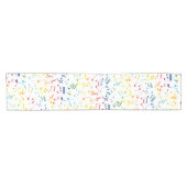 Chemin De Table Court Notes musicales 4 (Horizontal)