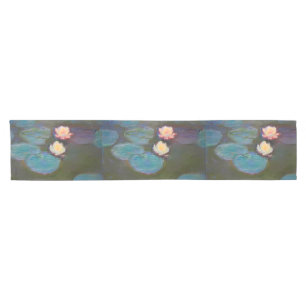 Chemin De Table Court Nymphéas de Monet Étang aux Nymphéas Peinture de N