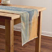 Chemin De Table Court Ocean Beach Breeze Table Runner (In Situ)