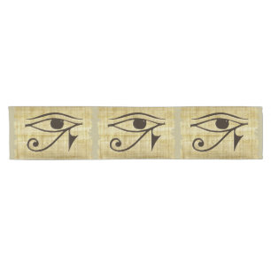 Chemin De Table Court Oeil égyptien antique de Table-coureur de Horus